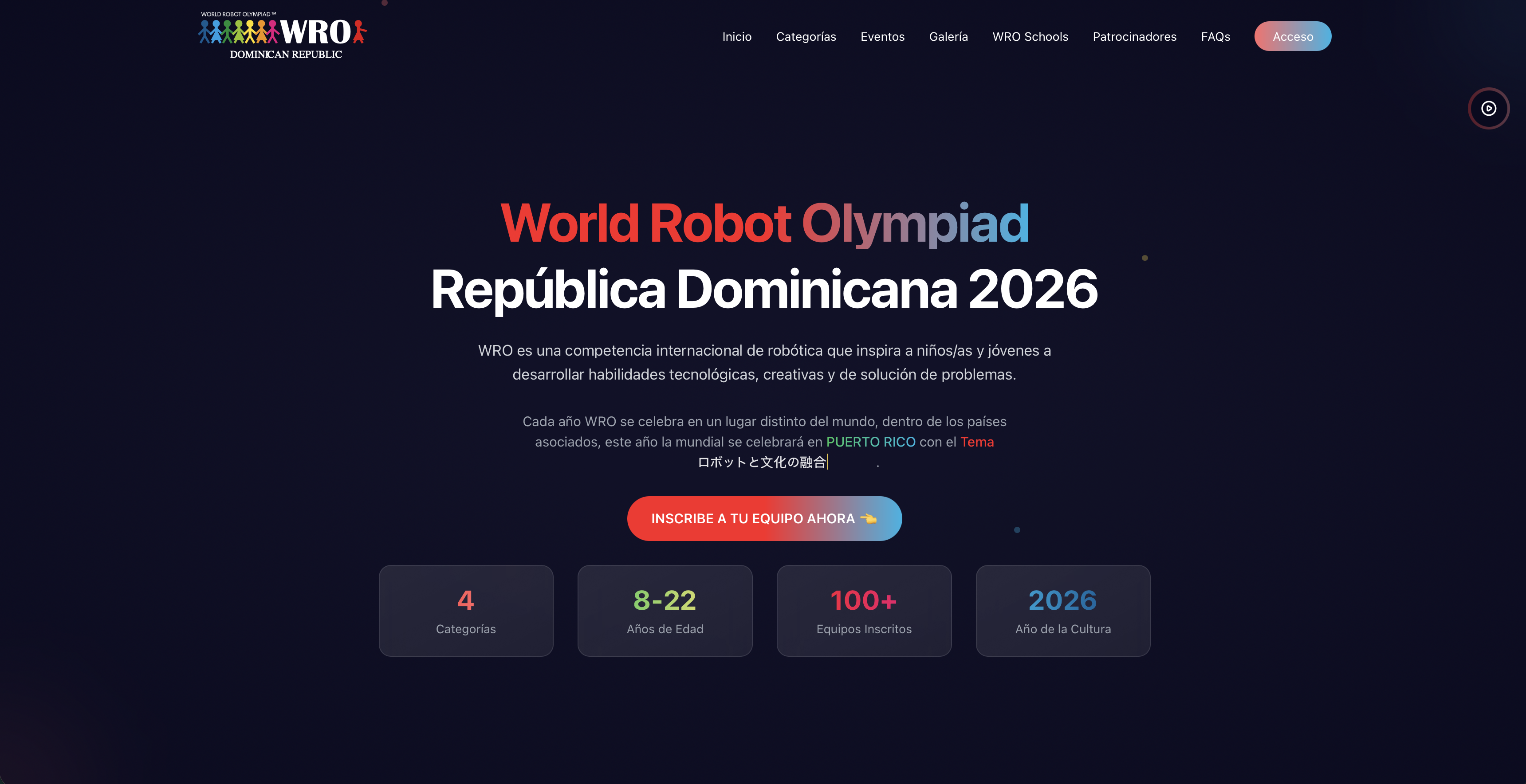 WRO República Dominicana